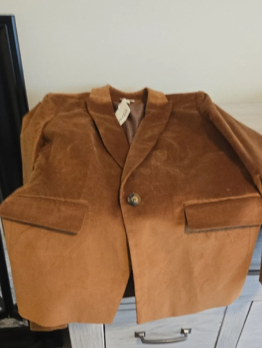 a.n.a structured velvet